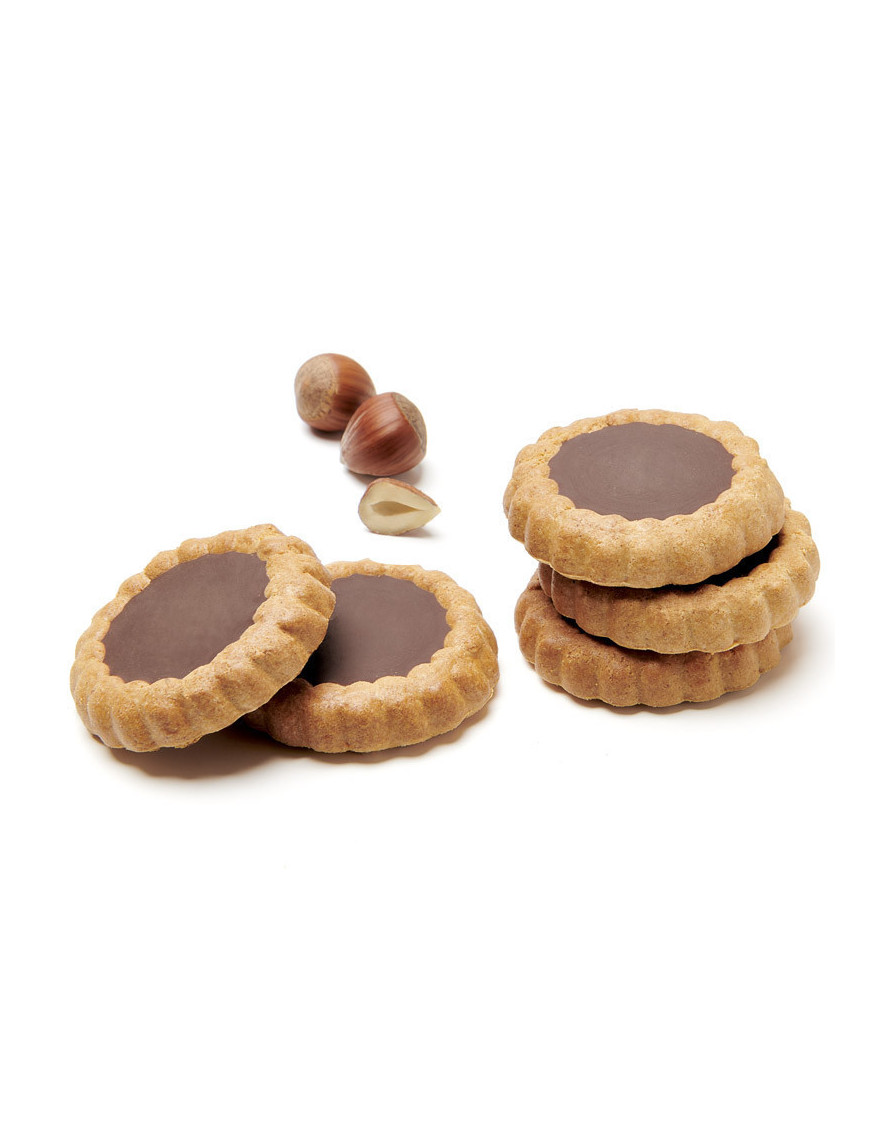 Tartelette chocolat noisette protéinée sans gluten