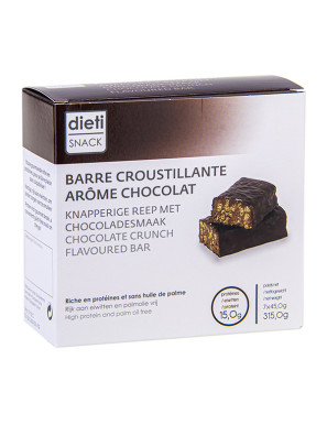 Dietisnack barre protéinée chocolat Crunch 