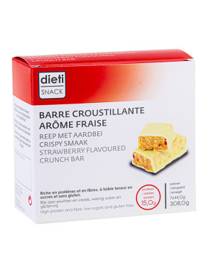 Dietisnack barre protéinée arôme fraise 