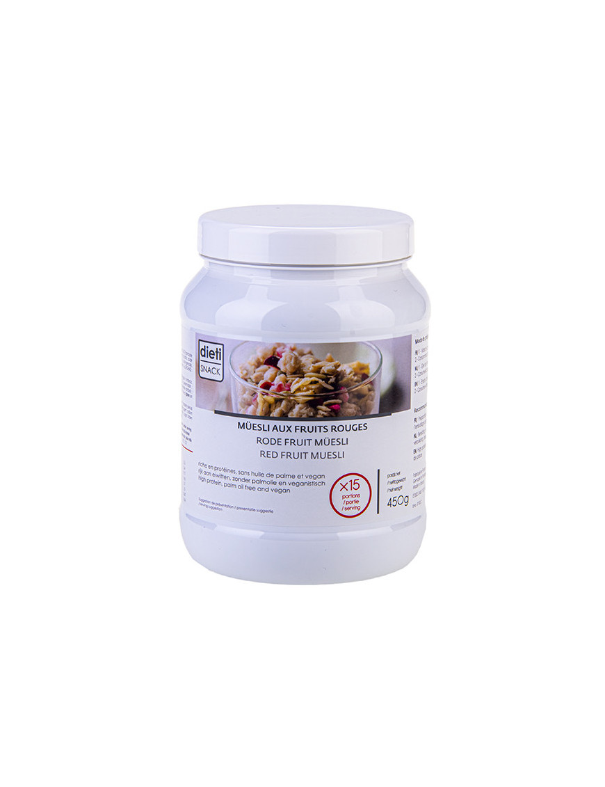 Muesli protéiné arôme fruits rouges