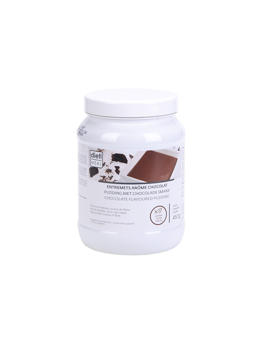 Pot 450 g dessert chocolat hyperprotéiné Dietimeal