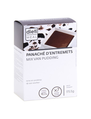 Assortiment 7 sachets crème dessert 