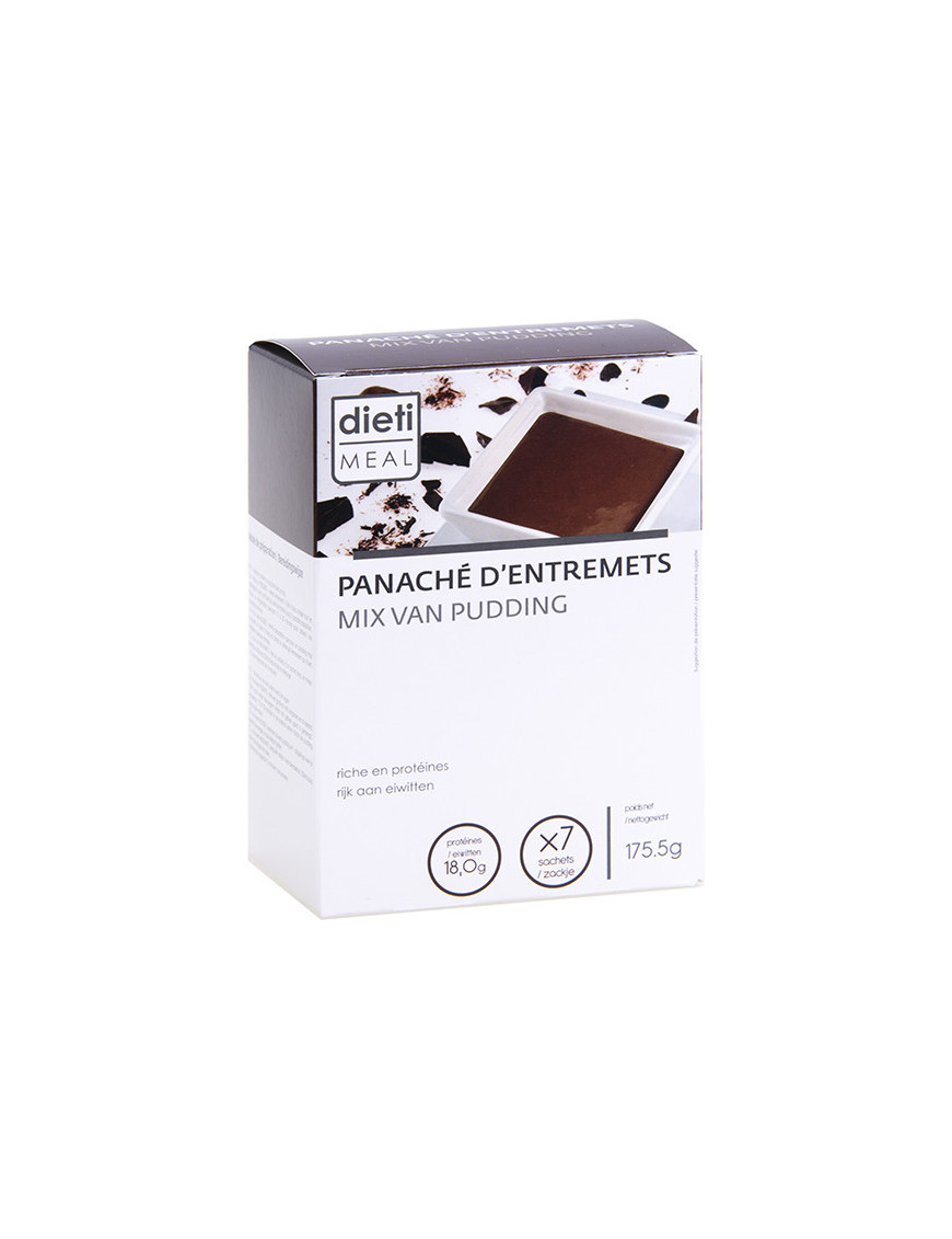 Assortiment 7 sachets crème dessert 