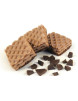 Gaufrette chocolat riche en protéines