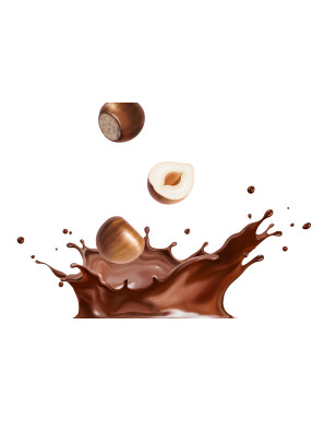 Boisson chocolat noisette hyperprotéinée