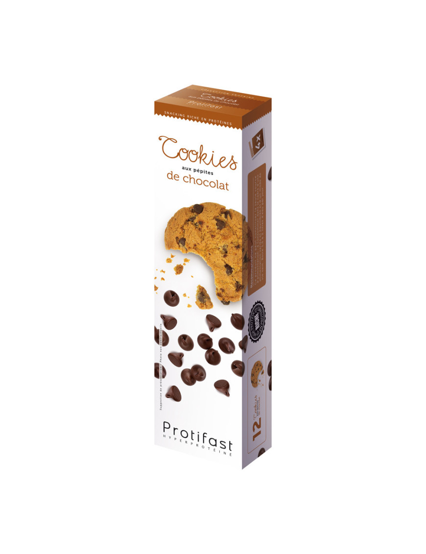 Cookies protéinés aux pépites de chocolat