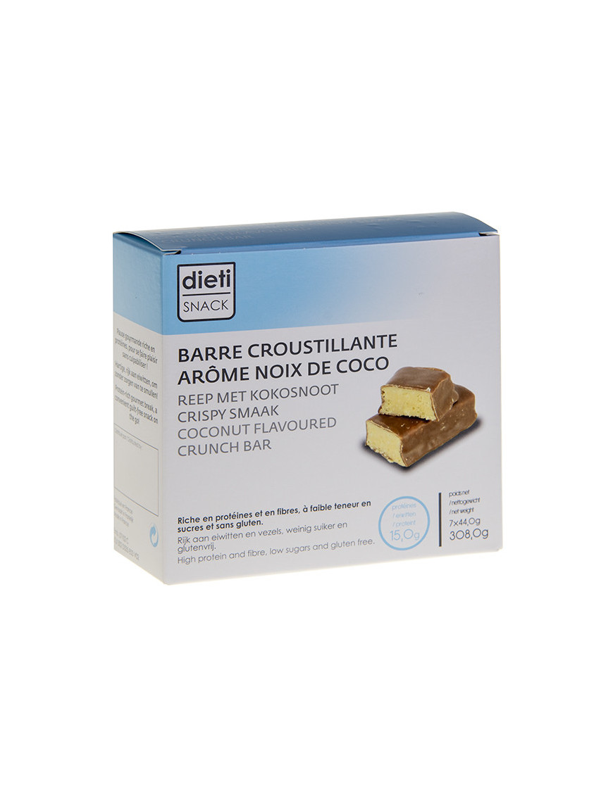 Barre croustillante noix de coco Dietisnack 