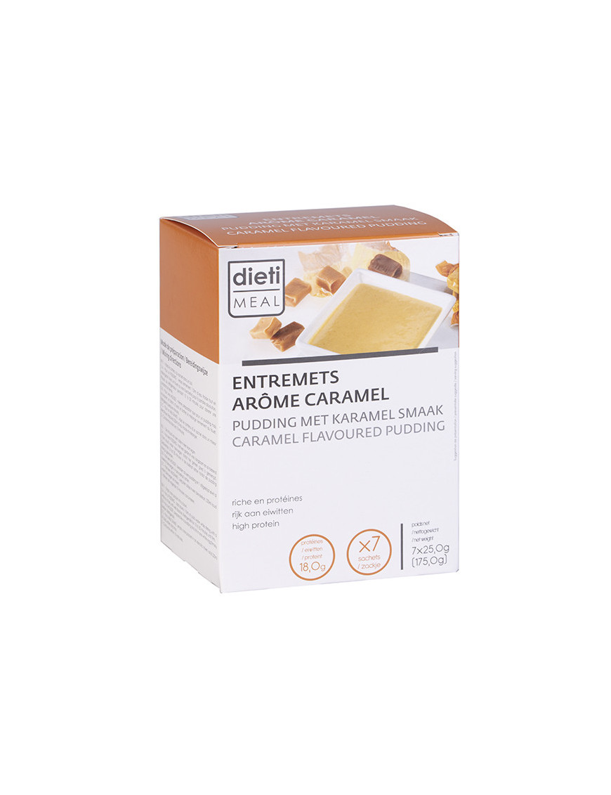 Dietimeal entremets caramel hyperprotéiné