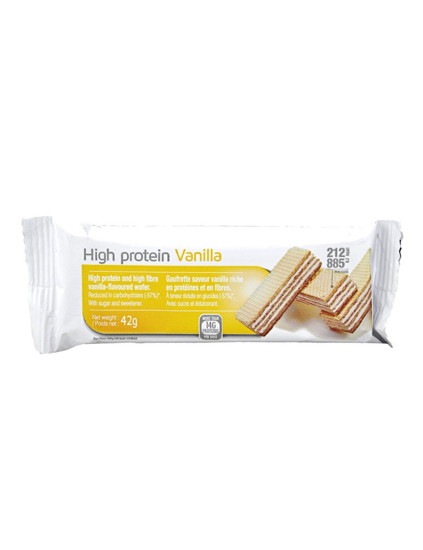 Gaufrette vanille-chocolat High Protein
