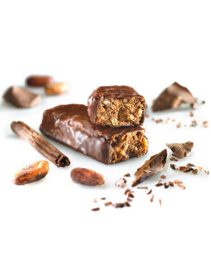 Barre hyperprotéinée chocolat croustillant