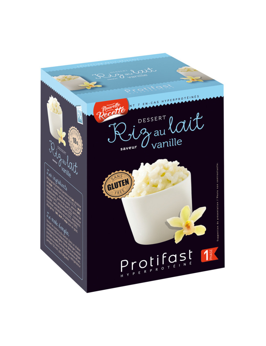Riz au lait vanille Protifast