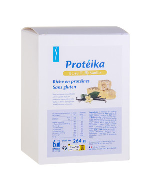 Protéika barre fluffy vanille hyperprotéinée