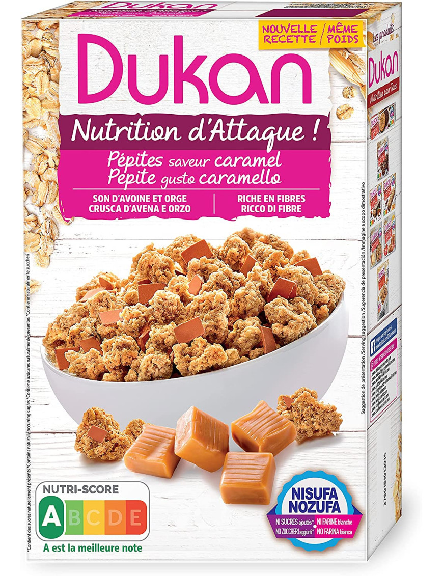 Dukan céréales pépites saveur caramel