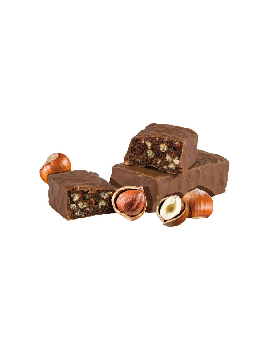 Barre protéinée chocolat noisettes