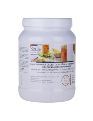 Boisson hyperprotéinée pêche mangue pot  450 g