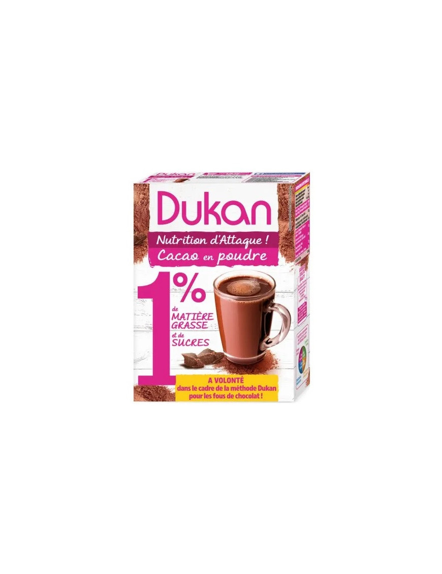 Dukan cacao en poudre non sucré