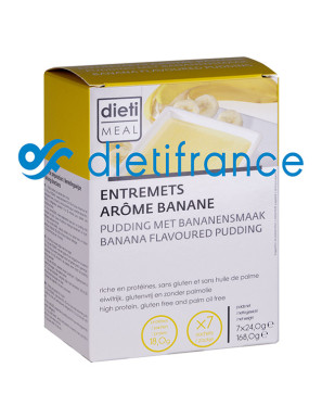Entremets banane Dietimeal