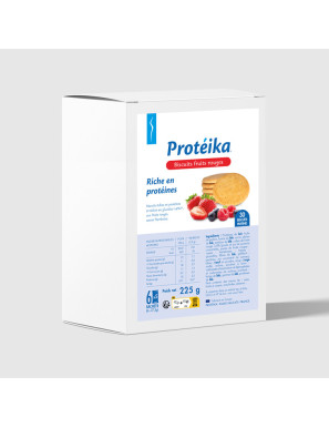 Biscuits protéinés fruits rouges