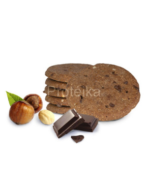 Biscuits protéinés chocolat noisettes