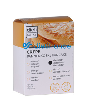 Dietimeal crêpe protéinée ou pancake arôme chocolat