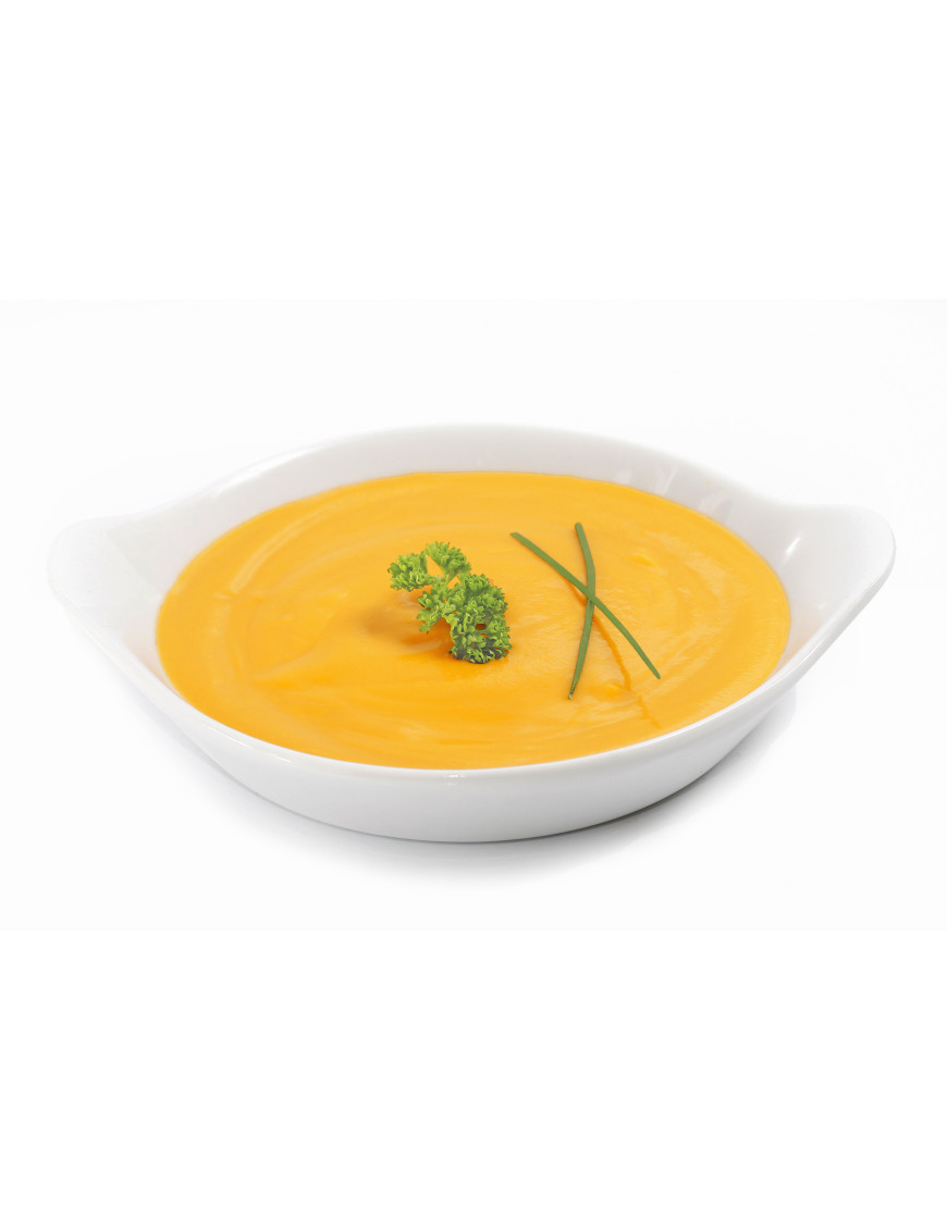 Potage potiron riche en protéines