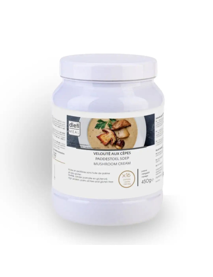 Velouté champignons hyperprotéiné Dietimeal Pot 450 g