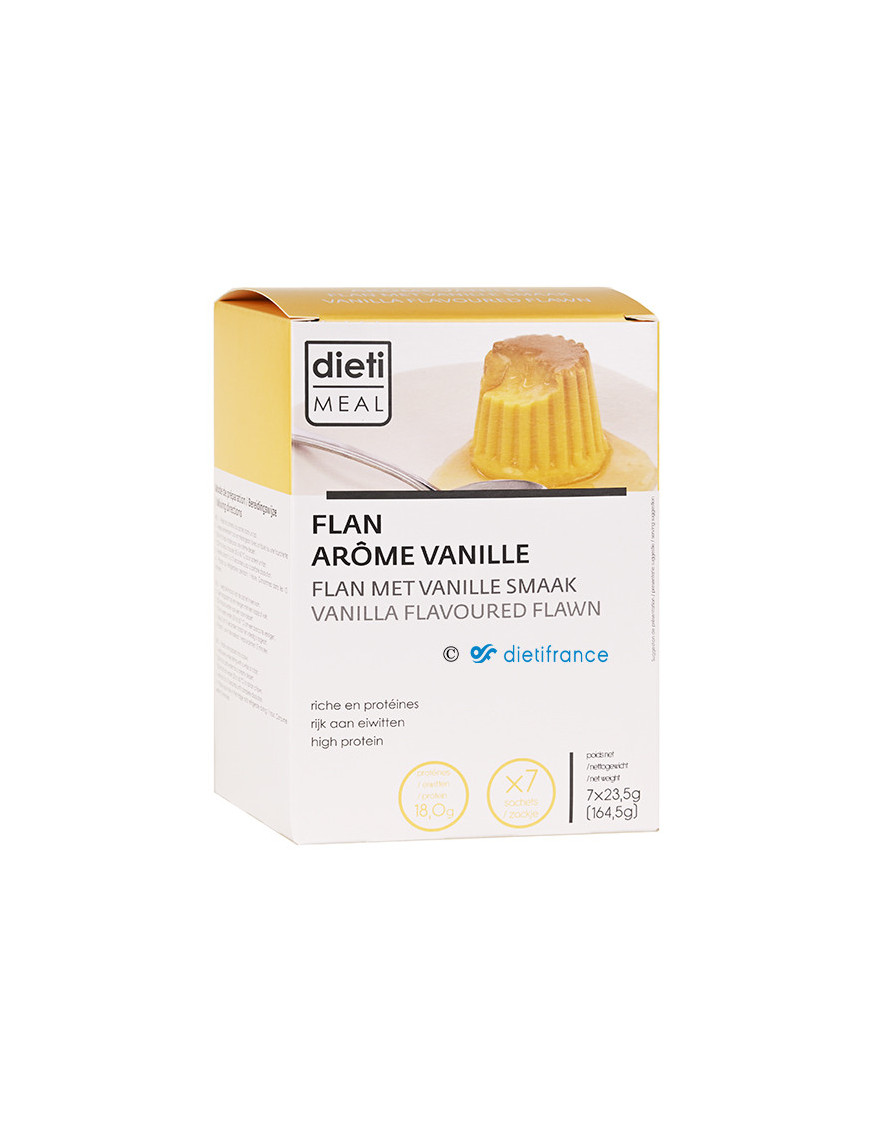 Dietimeal flan vanille hyperprotéiné