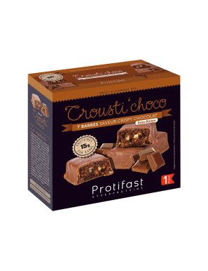 Protifast barre crousti'choco riche en protéines