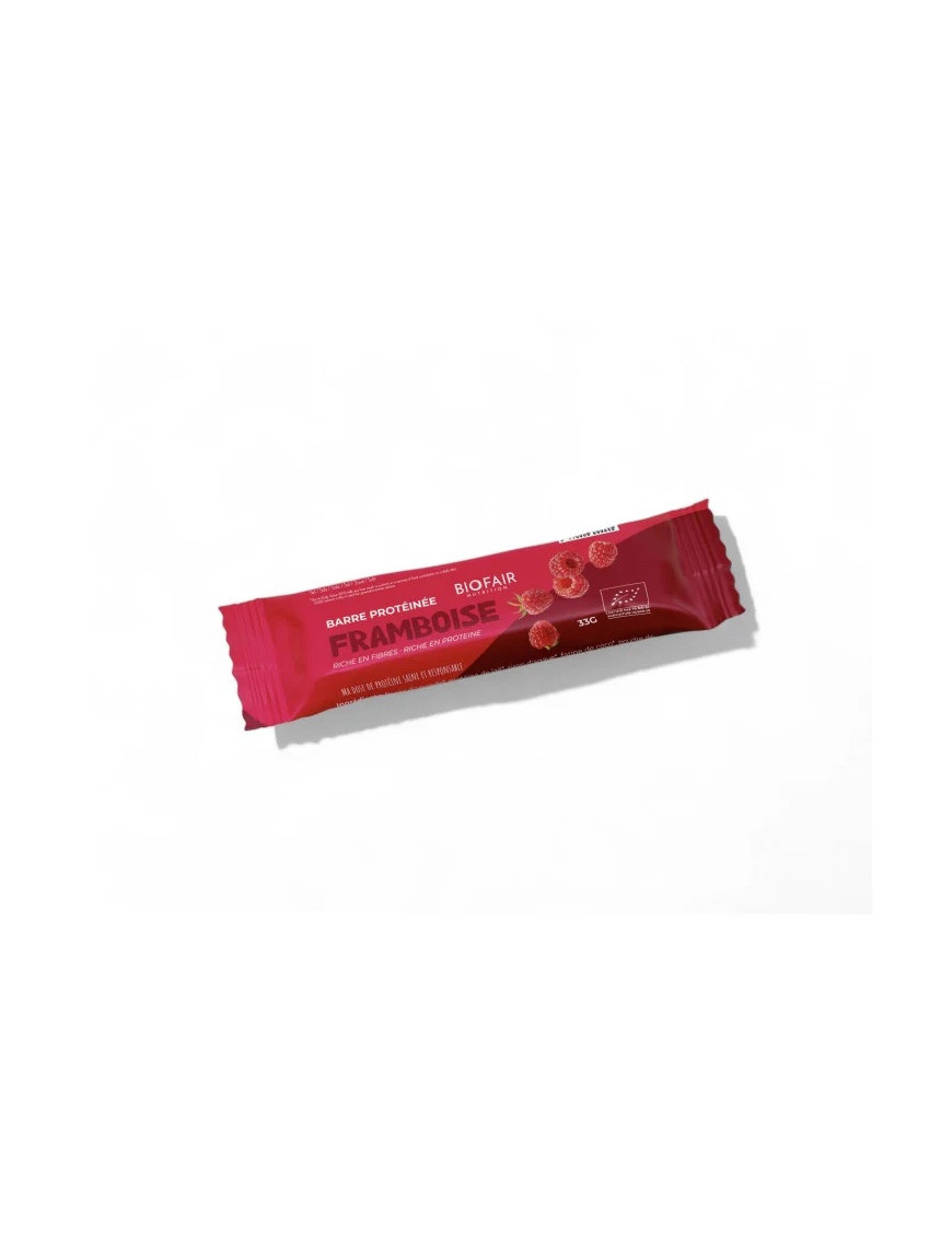 Barre protéinée Bio et Vegan à la Framboise