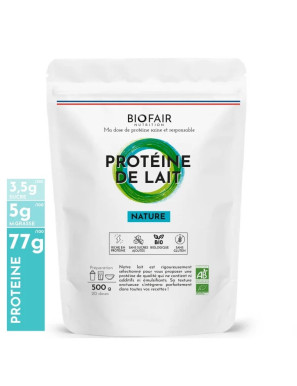 Biofair protéine de lait en poudre Bio Nature