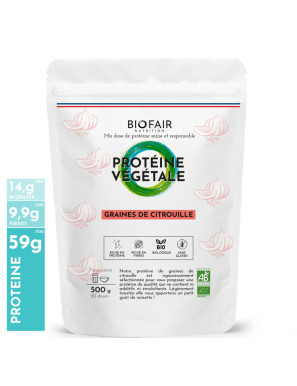 Biofair protéine végétale Bio graines de citrouille