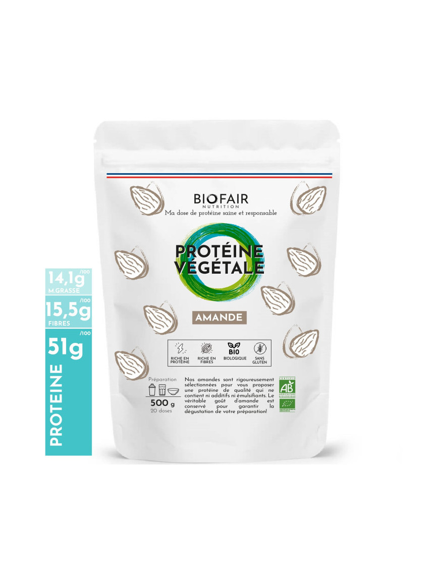 Biofair Protéine Végétale Bio Amande