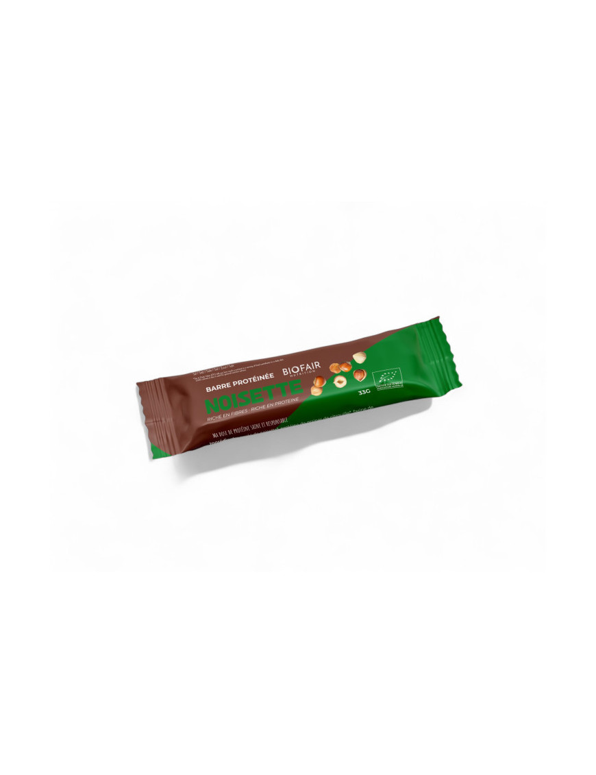 Biofair barre protéinée Bio noisette