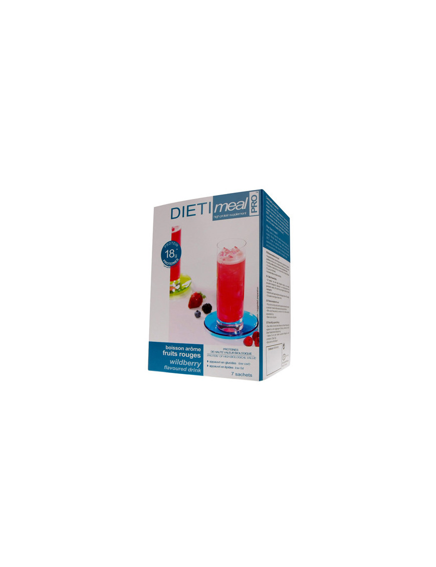 Boisson fruits rouges WPI et collagène