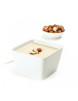 Entremets praliné noisette hyperprotéiné