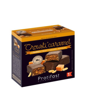 Protifast barres protéinées crousti'caramel