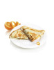 Crêpe orange hyperprotéinée