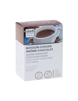 Boisson hyperprotéinée chocolat chaud