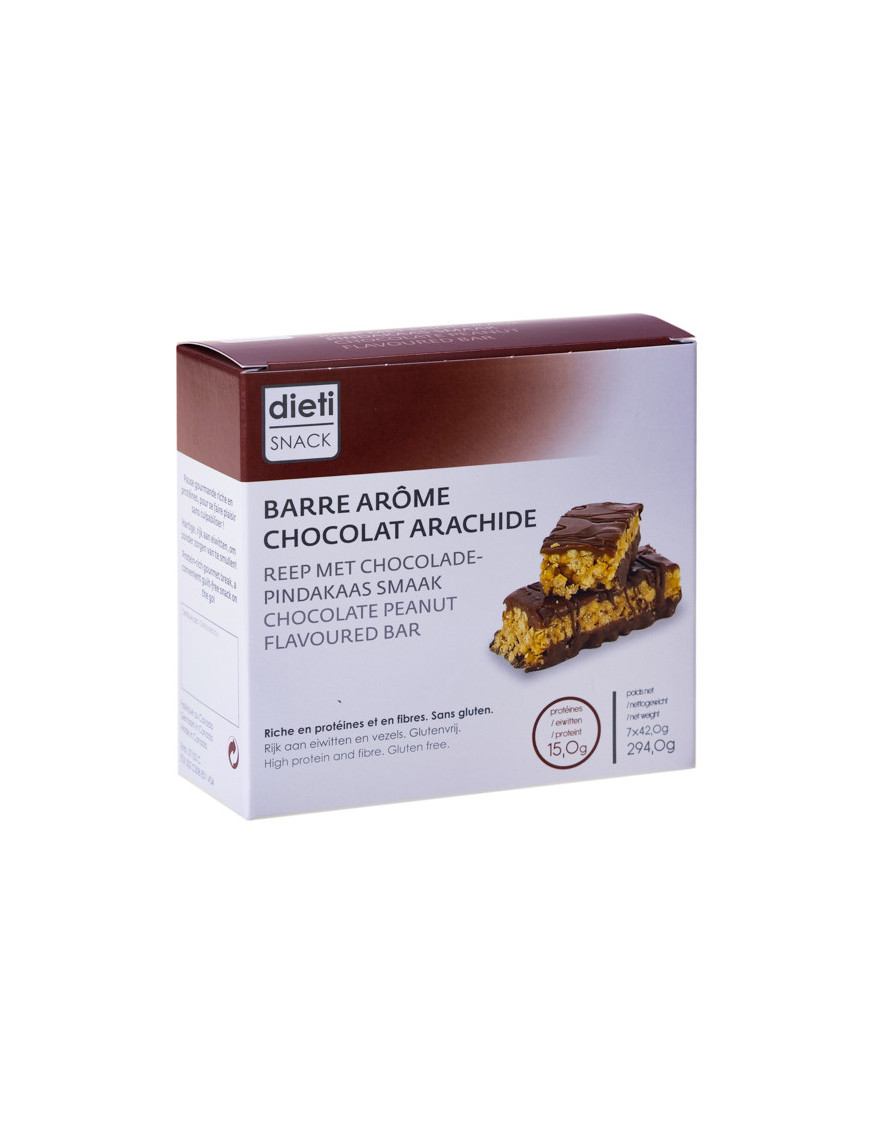 Barre hyperprotéinée chocolat peanut 