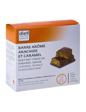 Chrono-pack 7 barres protéinées chocolat caramel 