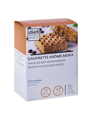 Gaufrette café moka Dietisnack