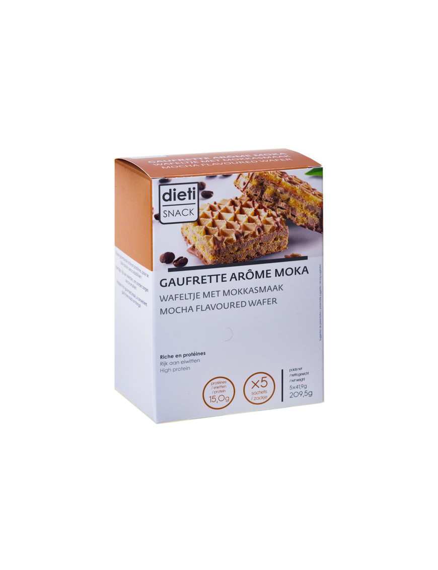 Gaufrette café moka Dietisnack