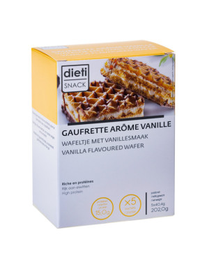 Dietisnack gaufrette arôme vanille