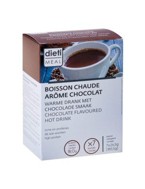 Boisson hyperprotéinée chocolat chaud